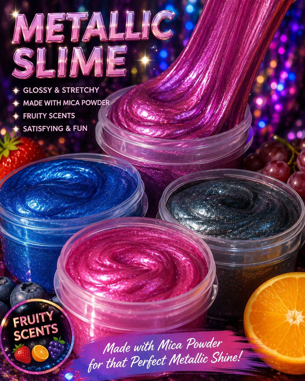 Metallic Gloss Slime