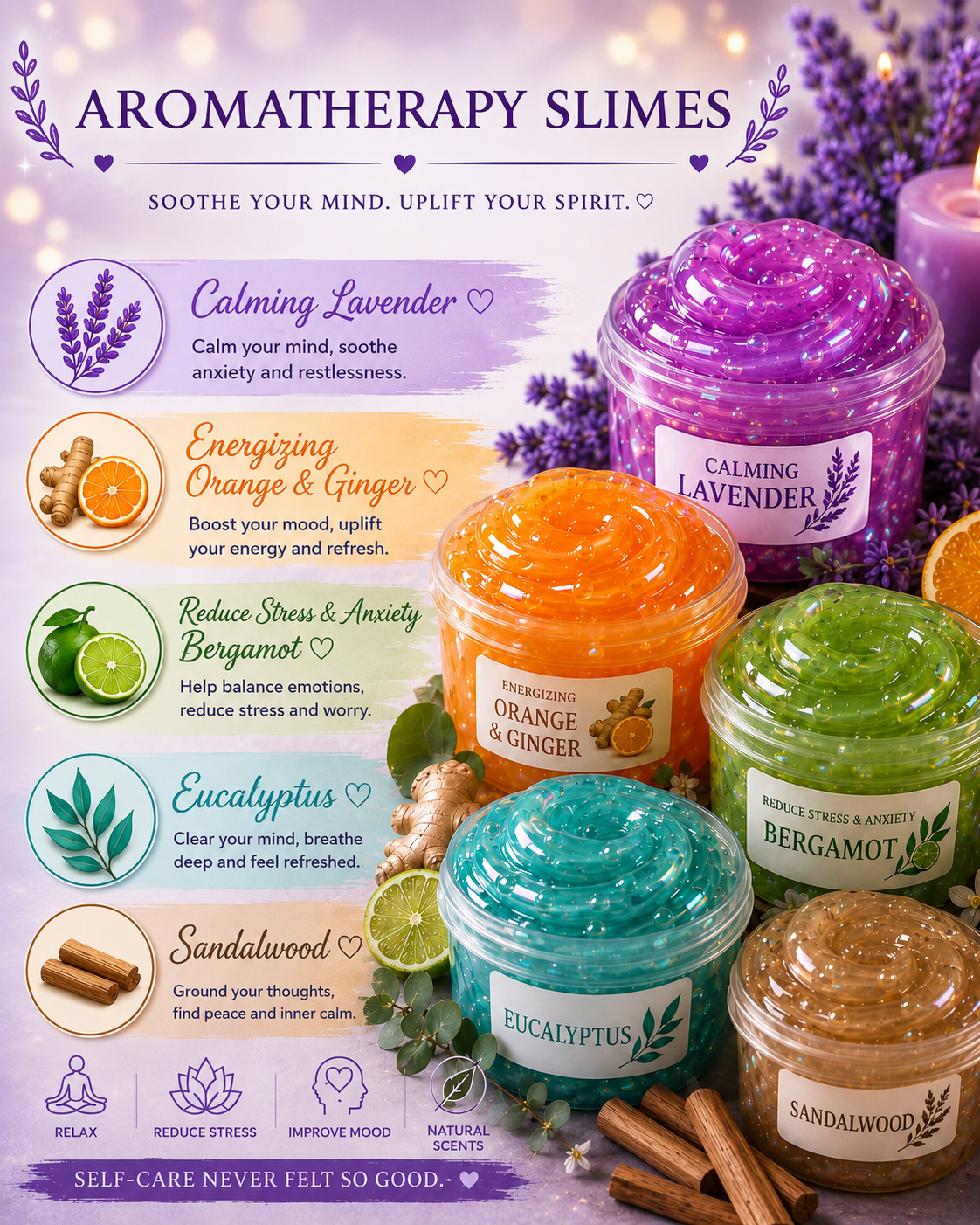 Aromatherapy Slimes
