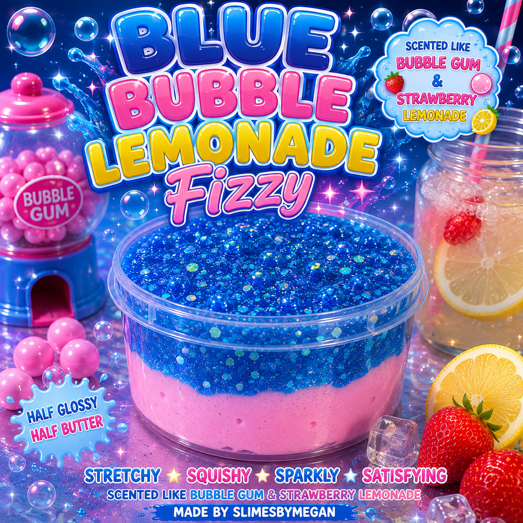 Blue Bubble Lemonade Fizzy