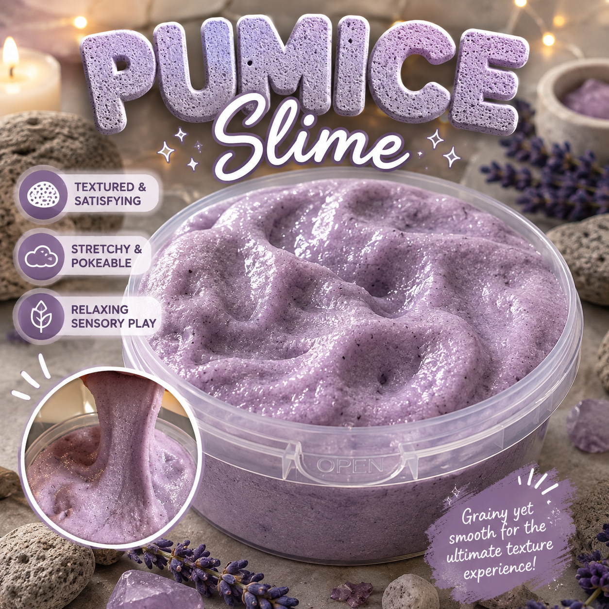 Pumice Slime-You choose color