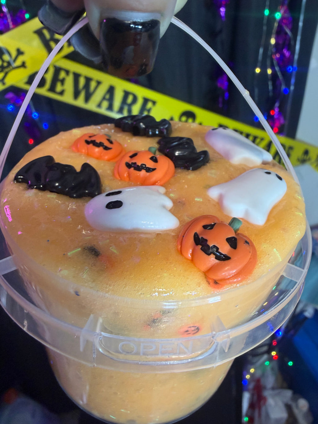 Pumpkin guts