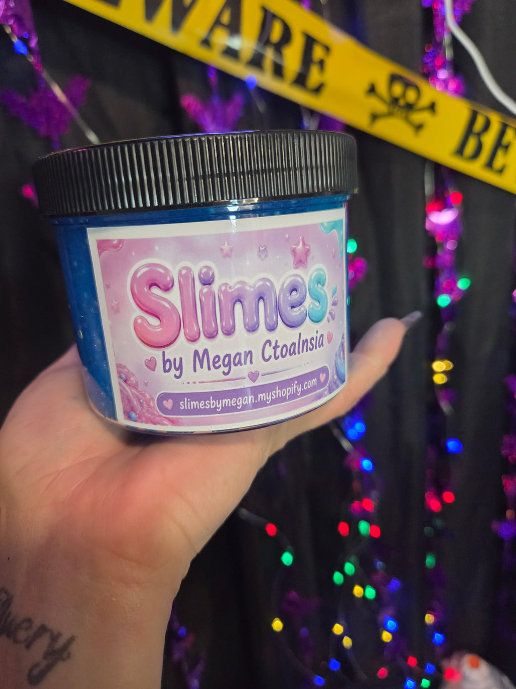 Blue Raspberry Slushie Slime
