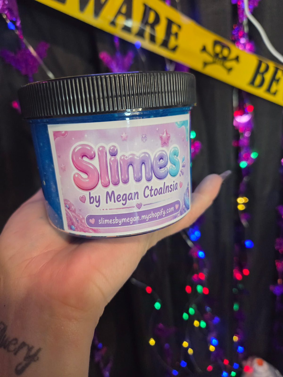 Blue Raspberry Slushie Slime