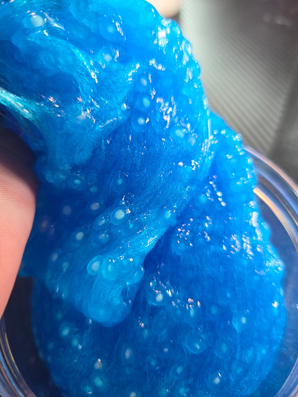 Blue Raspberry Slushie Slime