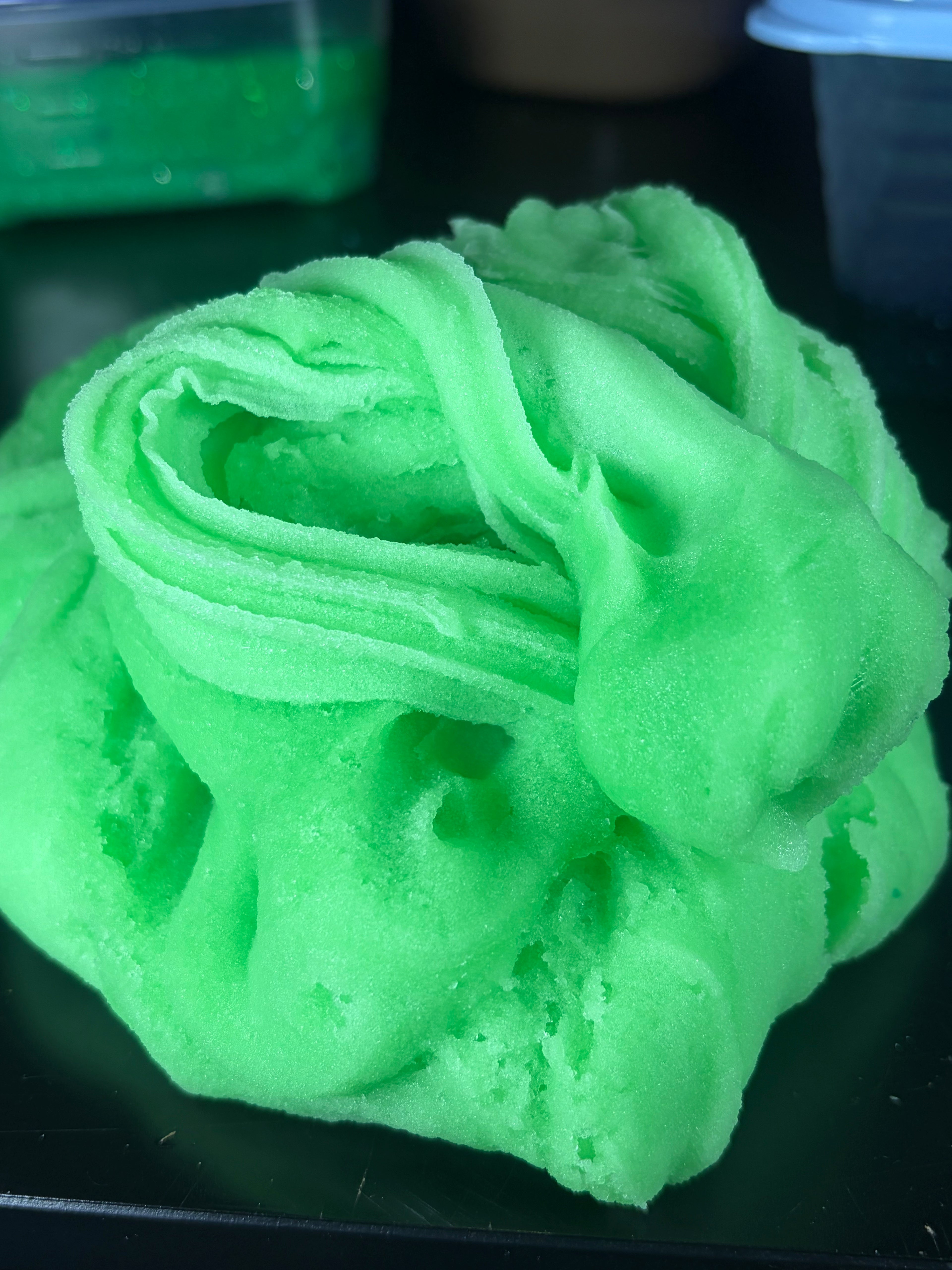 green fog cloud slimes
