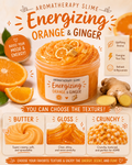 Energizing Orange and Ginger Aromatherapy Slime