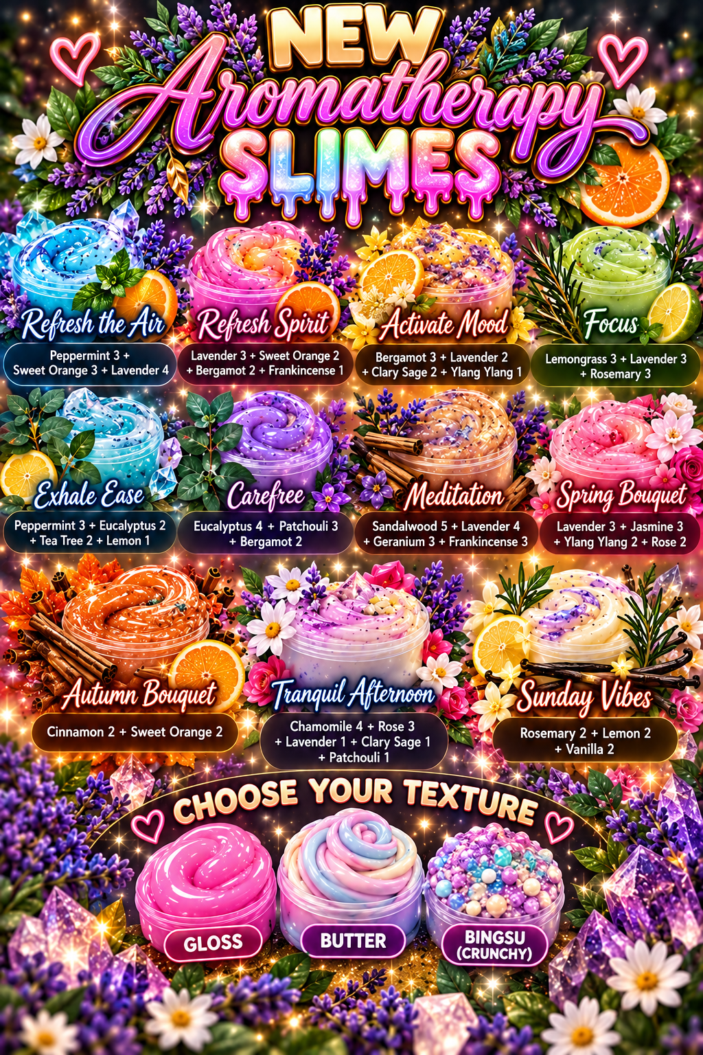 Aromatherapy slimes-second edition