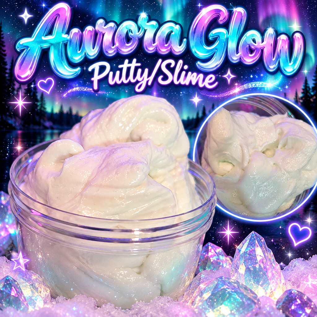 Aurora Glow Putty/Slime inspired by Aaron’s