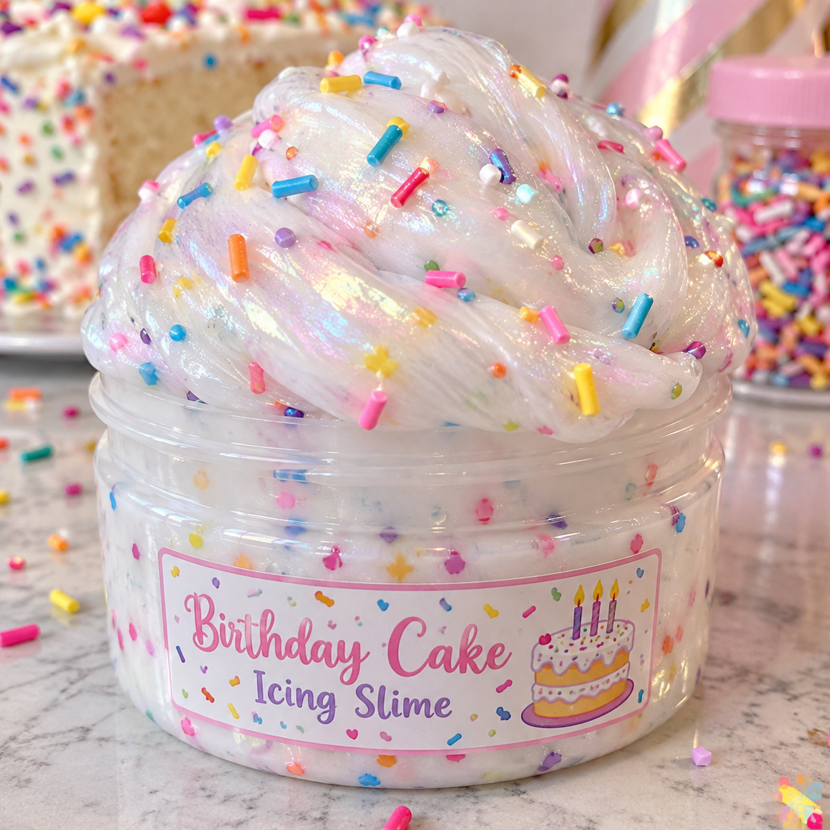 Birthday Icing Slime